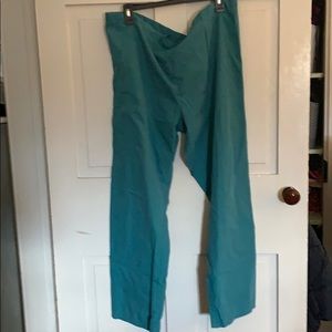 Fresenius scrub pant pants green medium